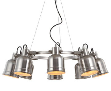 Liam 20" Metal LED Chandelier - JONATHAN Y